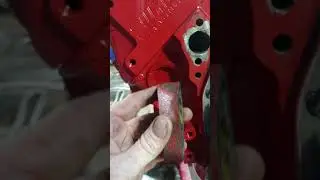 SBC Vortec block thermostat bypass mod.