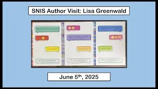 New Milford Public Schools,  Author Visit with Lisa Greenwald 6/5/2025