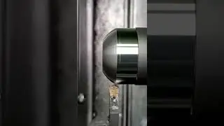 External Radius || Turning with Carbide Radius Inserts#cnc​ #cncmachining​ #machining​