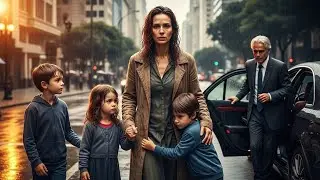 Mãe Viúva Foge da Fome com Filhos - Até que Milionário Solitário Cruza Seu Caminho