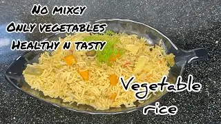 5Mins Lunch Box#Vegetable Rice#No mixcy#Quick#Bachelor#tasty#healty#Cooking#