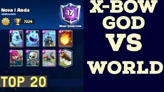 Nova I Arda VS TOP LADERS w/2.9 X-BOW | CR 2020 Last Season