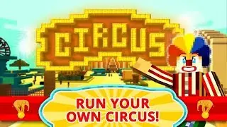 Circus Craft: Rollercoaster, Animals & Crafting 3D Android Gameplay HD