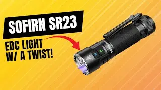 Sofirn SR23 Review &ndash; UV Light & 3300 Lumens Combo!