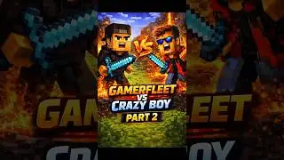 GAMERFLEET VS CRAZY BOY 😱 | MINECRAFT BATTLE PART 2 🔥