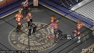 Fire Pro Wrestling World: Kenny Omega & Good Brothers vs. Kazuchika Okada, Kota Ibushi, & Naito