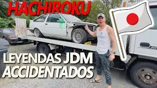 UN TALLER en JAPON CON CARROS SUPER DESEADOS🚗  | NISSAN GTR MAZDA RX-7 HACHIROKU | AUTOS JDM