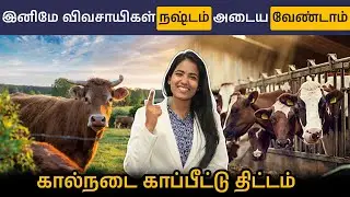கால்நடை காப்பீட்டுத் திட்டம் பெறுவது எப்படி? | Cattle Insurance Plan Details in Tamil