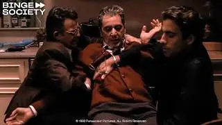 Michael Screams Fredo's Name During A Stroke | Full Scene | The Godfather Part III (1990)