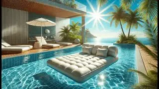 🌊 SwimWays Spring Float Premium Recliner Pool Lounger | Best Pool Chaise Lounge Float 🌊