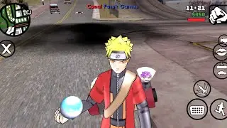 NARUTO MOD S&Aacute;BIO V1 NO GTA SAN ANDREAS ANDROID
