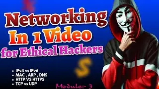 Ultimate Networking Crash Course for Ethical Hackers | Computer Networking Tutorial 2025 in hindi