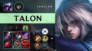 Talon Jungle vs Diana - KR Diamond Patch 26.03