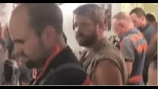 WATCH WEST VIRGINIA COAL MINER'S EPIC  PRO AMERICA MOVE CAUGHT ON TAPE!