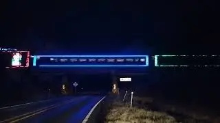 CPKC Holiday Train passing through Cumby,Tx.  12/04/2025