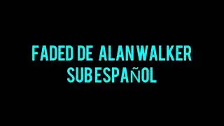 Faded de alan walker/sub español/GLMV/original/•Natsuki Wolf•