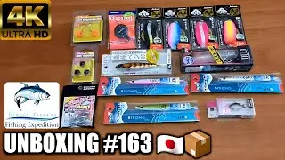Unboxing #163 Fishing Lures, Jigs, Tackle from Japan