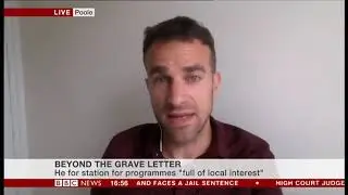 BBC Radio Solent listener sends a thank you card after his death