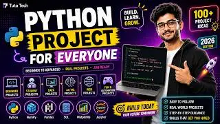 Python Projects for Beginners & Professionals | Complete Project Roadmap (2026)