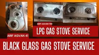 Lpg gas stove service  🔥#arifagvan41 #gasstove #ripper 