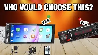 Best Budget Single DIN Car Stereo 2025 | Apple CarPlay, Android Auto, Backup Camera & More!