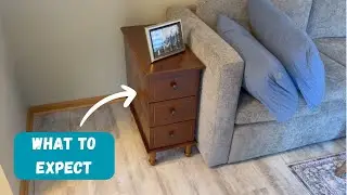 What to Expect | Tribesigns Solid Wood End Table