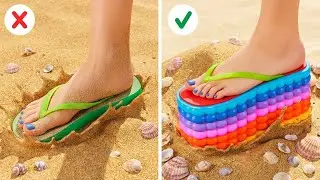 AMAZING TRAVEL HACKS ✈️🌴 | DIY Vacation Tips & Smart Packing Ideas | 123 GO!