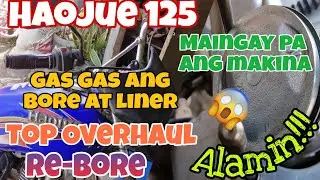 HAOJUE 125 Overheat, Gas-gas ang Block at Ano ang Pweding Piston Kit . Maingay pa ang Makina. Alamin