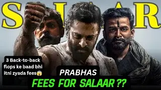 Prabhas Fees For Salaar | Salaar Actors Fees | Salaar Movie Actors Salary