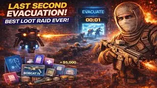This Arc Raiders Game Was Insane&hellip; Escaped on 0:01!