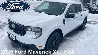 Ford Maverick XLT FX4 2025 года: внешний вид, интерьер и полный обзор