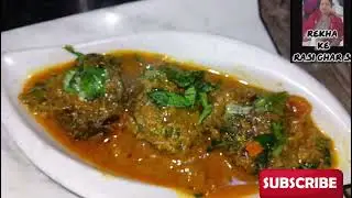 Palak Ka Kofta//Spinach Ball Curry 