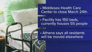Middlesex Health Care Center to close its doors in March