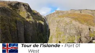 Islande 2025 - 01  Thingvelir, Londrangar, Arnarstapi, Djupalonssandar, Geysir, Glymur, Gullfoss