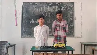 Buildathon 2025 vikshit bharat  wind powered car .Shri jawahar inter college bamnauli baghpat 