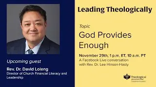 Leading Theologically: God Provides Enough