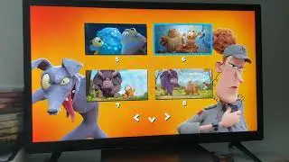 The Garfield Movie 2024 DVD Menu Walkthrough