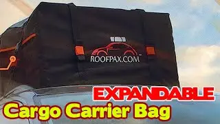 Explore Limitless Possibilities with the RoofPax EXPANDABLE Rooftop Cargo Carrier Bag