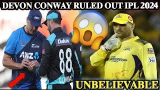 Devon Conway Injured | Conway Ruled out ipl 2024 | CSK Latest News Updates