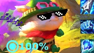 AD TANK TEEMO BLUE BUILDS - WILD RIFT
