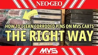 How to clean CORRODED RUSTY MVS PINS || by Gogloo