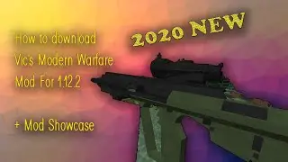 HOW TO INSTALL VIC'S MODERN WARFARE MOD + MOD SHOWCASE MINECRAFT 1.12.2