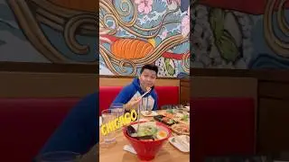 HAPPY PLACE! NEW ALL-YOU-CAN-EAT RAMEN & SUSHI BUFFET IN CHECK CHICAGO