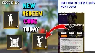 New Redeem Code Today Of Free Fire | FFCS Tournaments | Nomi