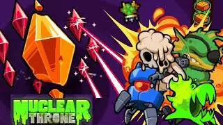 DEFEATING MULTIPLAYER BOSSES IN NUCLEAR THRONE MOBILE!!!/Nuclear Throne Mobile