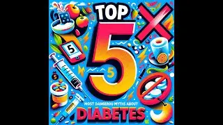 Top 5 Most Dangerous Myths About Diabetes! #top5 #facts #dailyfacts #diabetes #awareness #dangerous