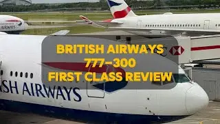 British Airways first class seat review on the 777-300!