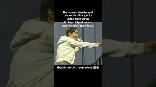 Jhope saw his junior from military at his concert!!! #jhope #hopeonthestage #btsshorts #shorts