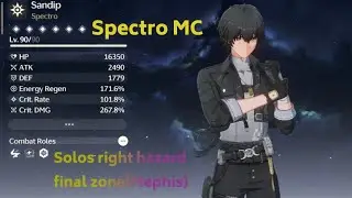 Spectro mc Solos right hazard zone(thundering mephis) wuthering waves