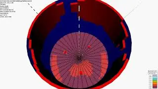 Math modeling mechanical erosion of ladle lining (CFD)